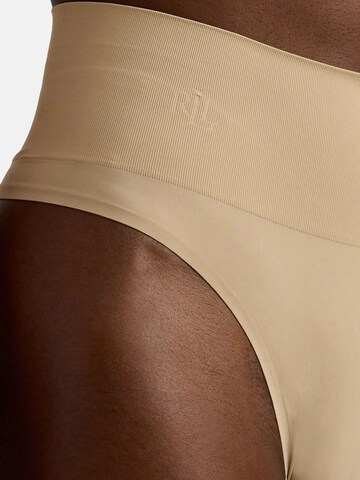 Lauren Ralph Lauren String 'Luxe' in Beige