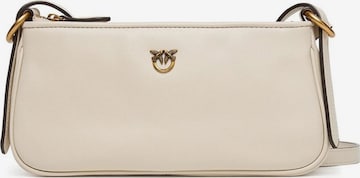 PINKO - Bolso de hombro 'Vitello Morbido' en beige: frente
