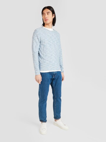Pull-over 'JJSLub' JACK & JONES en bleu