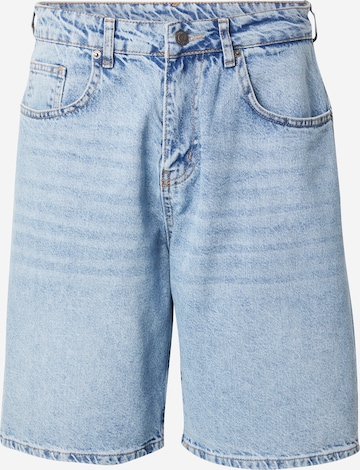 Trendyol Loosefit Urheiluhousut värissä sininen: etupuoli