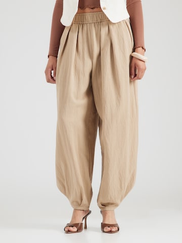 Loosefit Pantaloni modello harem 'MMNuello Gunilla' di MOS MOSH in beige: frontale
