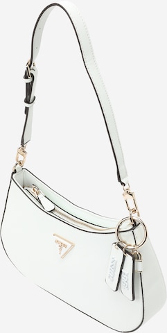 Borsa a spalla 'NOELLE' di GUESS in bianco: frontale