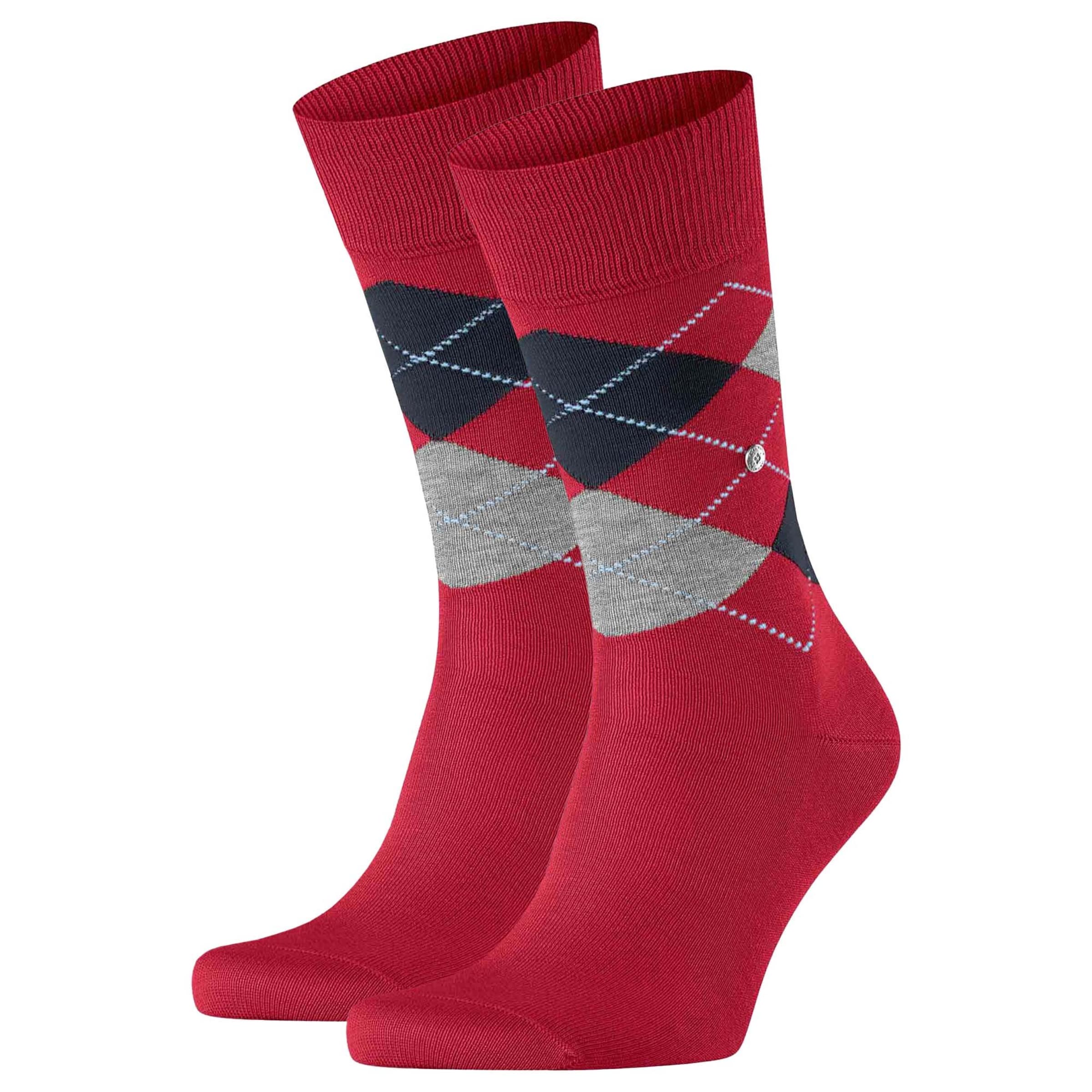 BURLINGTON Socks in Red: front
