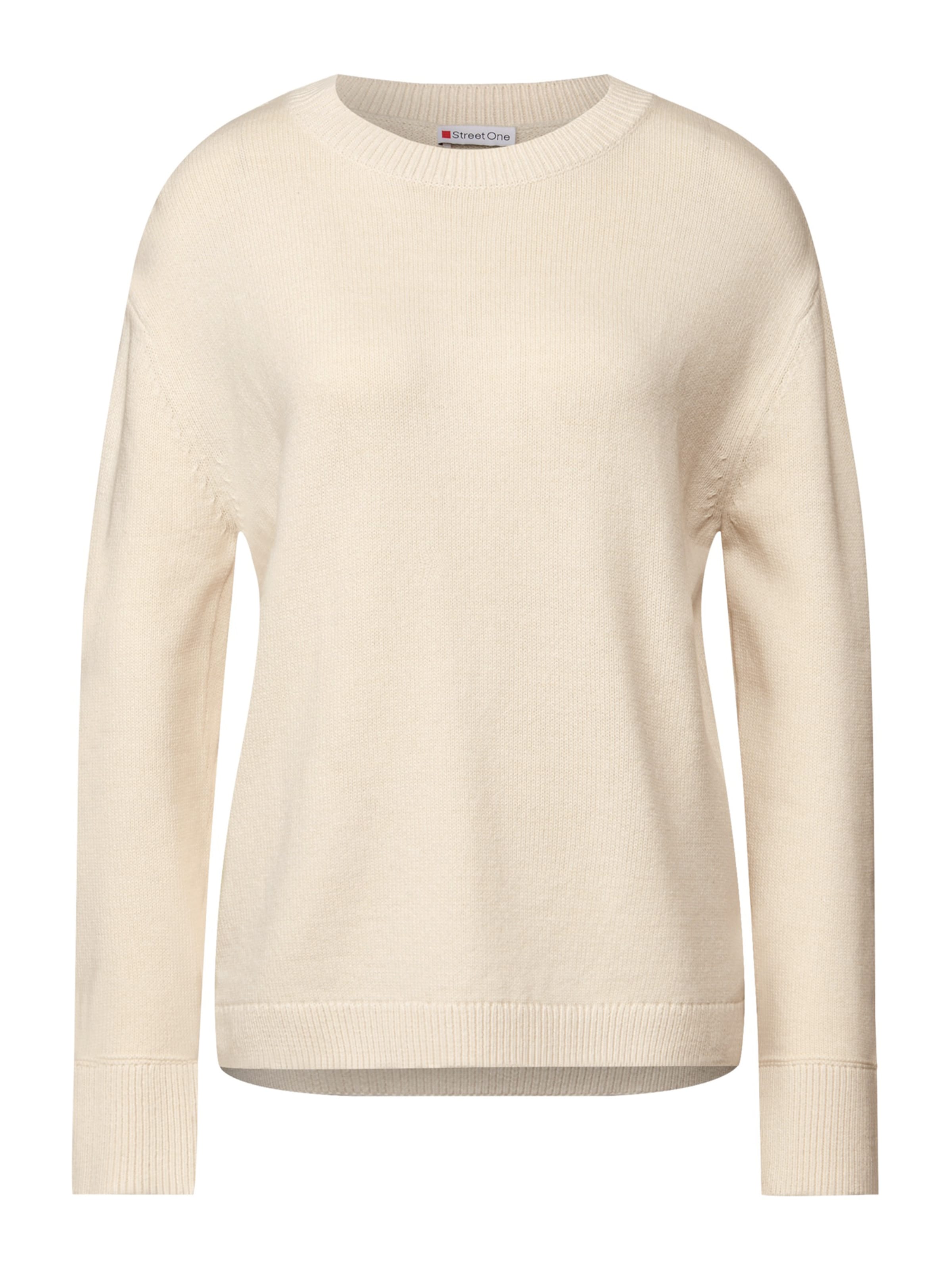 STREET ONE Sweater in Beige: front