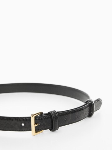 MANGO Belt 'LAMINA' in Black