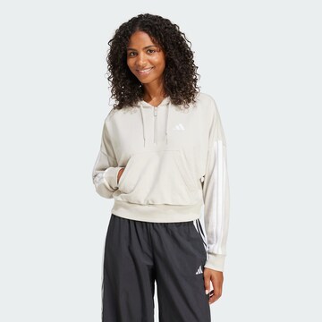 ADIDAS SPORTSWEAR Sports sweatshirt 'Essentials' in Grey: front