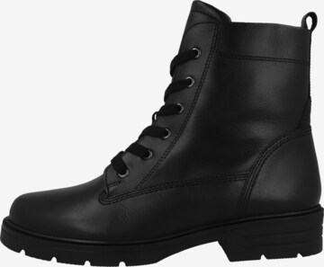 GABOR Lace-Up Ankle Boots in Black