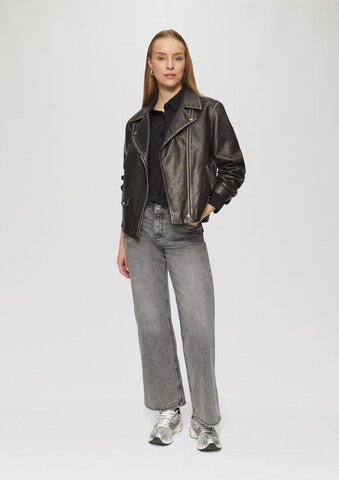 QS Bluse in Schwarz