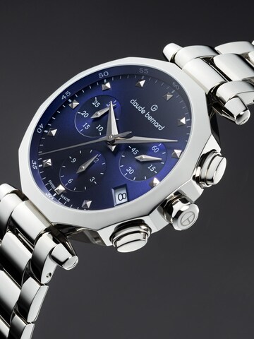 Claude Bernard Analoguhr 'Dress Code Chronograph' in Blau