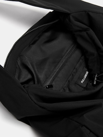 Pull&Bear Nákupní taška – černá