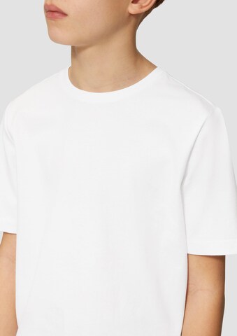 T-Shirt s.Oliver en blanc