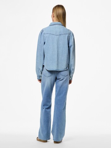 PIECES Blouse 'PCSika' in Blue