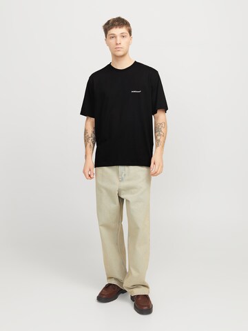 JACK & JONES Футболка 'JORSplit' в Черный
