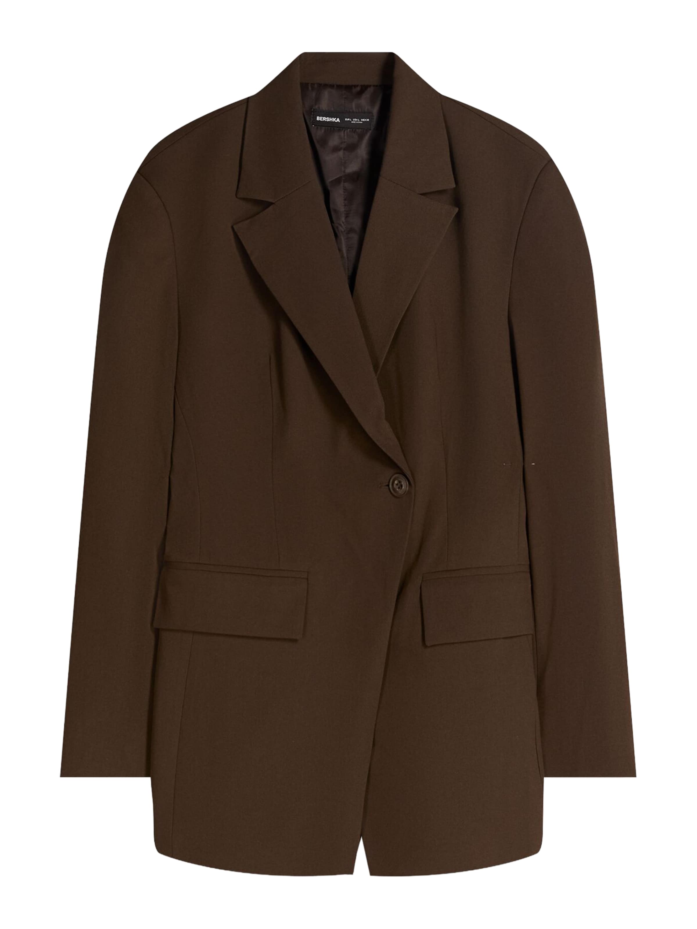 Blazer Bershka di colore cioccolato, Visualizzazione prodotti