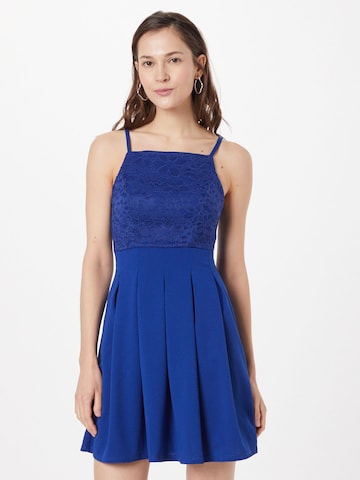 WAL G. Φόρεμα κοκτέιλ 'JIMMY' σε μπλε: μπροστά