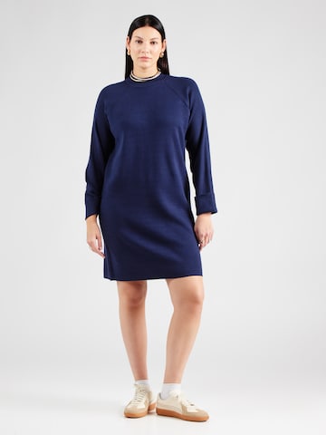 Vero Moda Curve Knitted dress 'VMCGold' in Blue: front