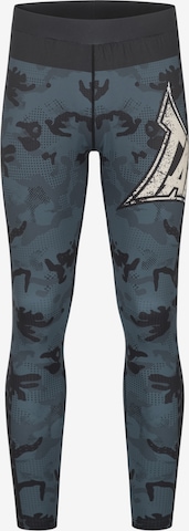 Tapout Regular Toiminnalliset housut 'Patton' värissä sininen: etupuoli