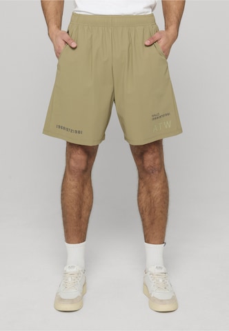 HALO Loosefit Broek 'Air' in Groen: voorkant