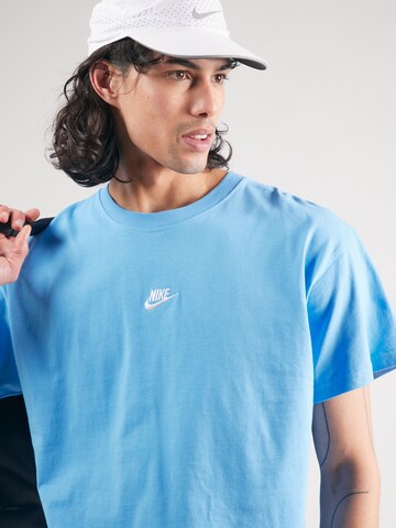 T-Shirt 'CLUB' Nike Sportswear en bleu
