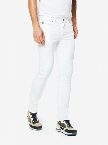 KOROSHI Slimfit Jeans i vit