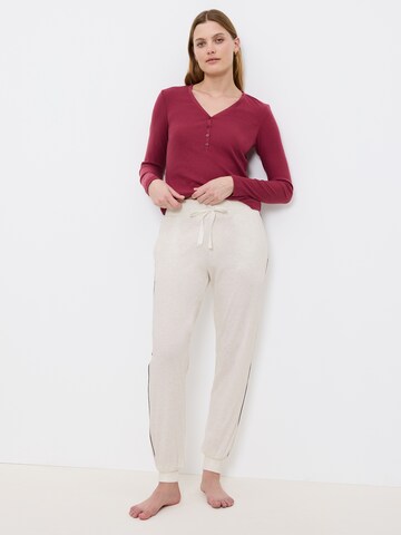 TRIUMPH Pyjamabroek ' Mix & Match ' in Wit