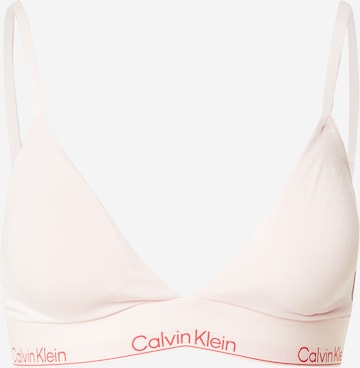 Calvin Klein UnderwearTrokutasti Grudnjak - roza boja: prednji dio