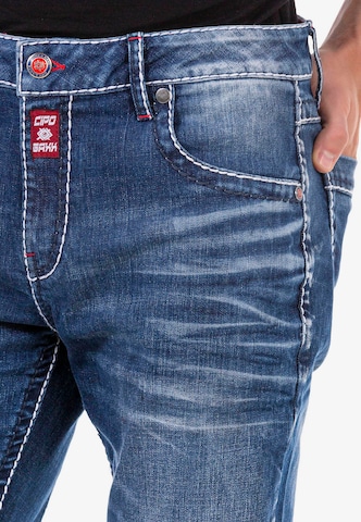 CIPO & BAXX Regular Jeans in Blauw