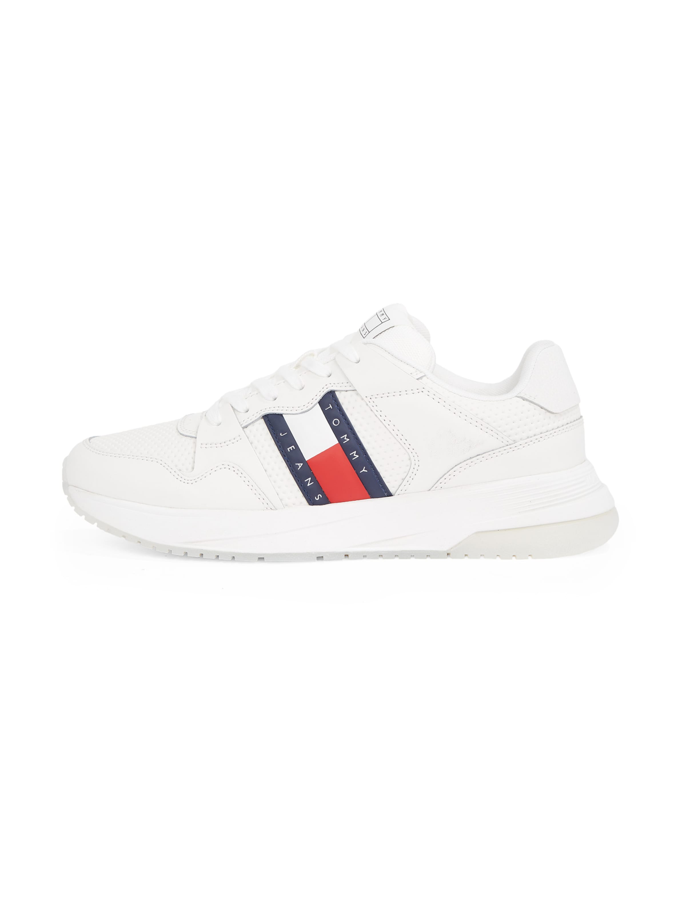 Tommy Jeans Rövid szárú sportcipők 'RETRO CASUAL RUNNER' - bézs: elől