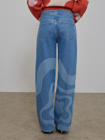Wide Leg Jean 'Daze Dreaming' florence by mills exclusive for ABOUT YOU en bleu