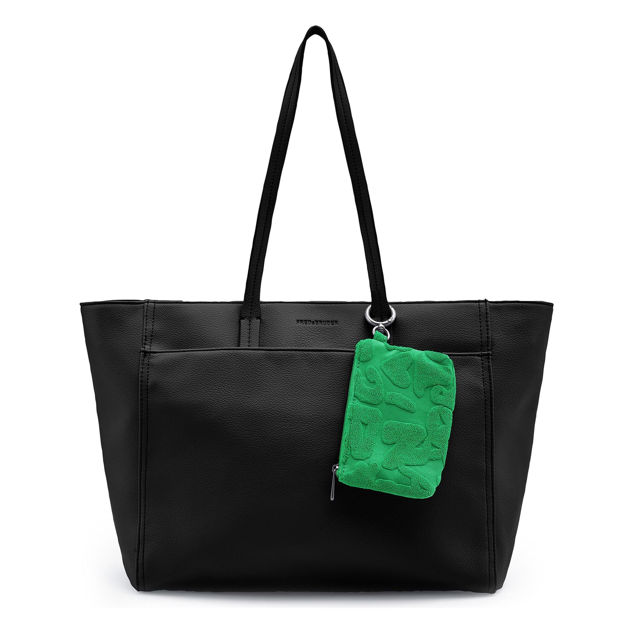 Shopper di FREDsBRUDER in nero: frontale