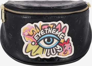 MYMO - Bolso de hombro 'Pop Eyetheme' en negro: frente