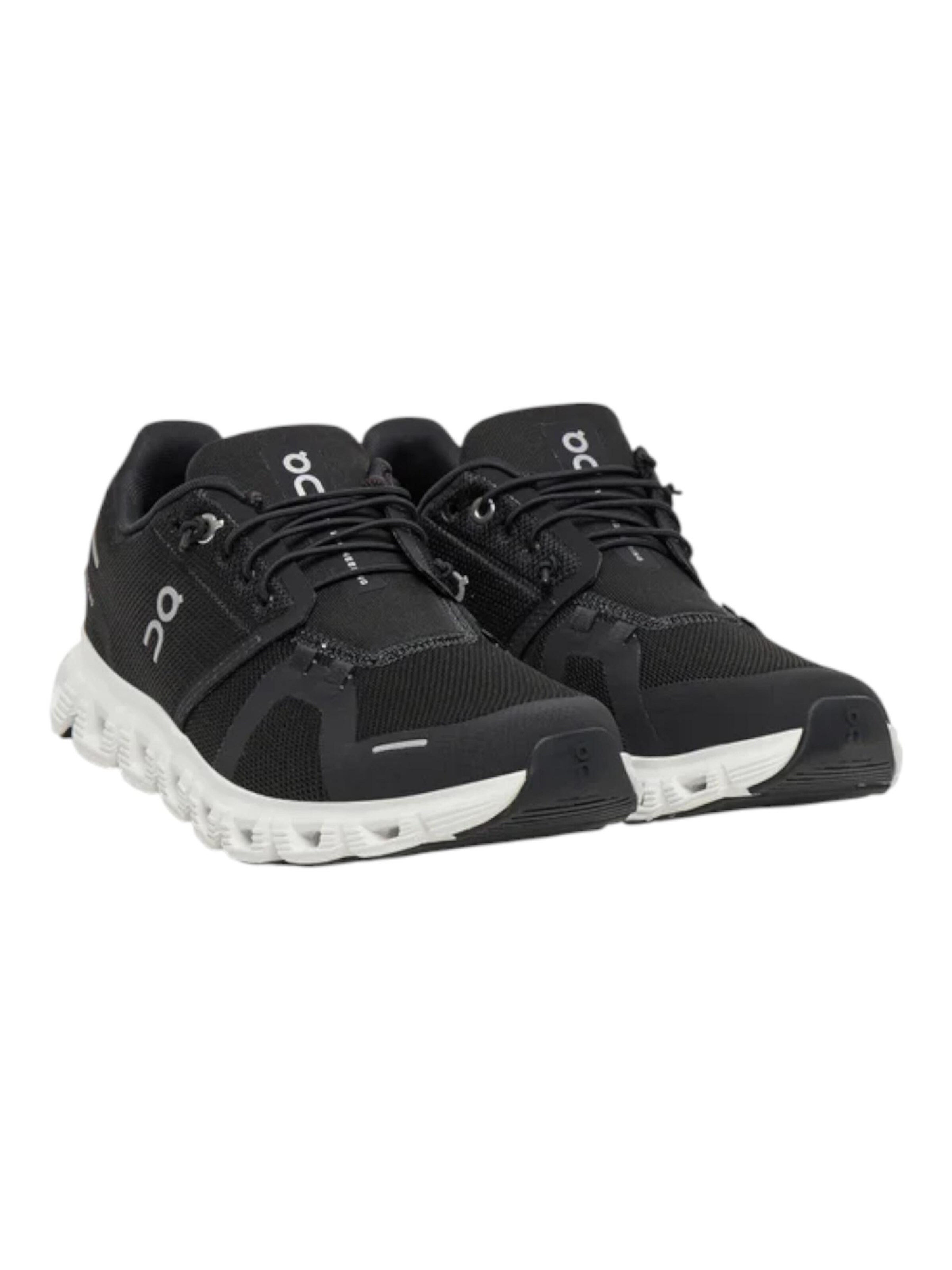 On Running Athletic Shoes in Black