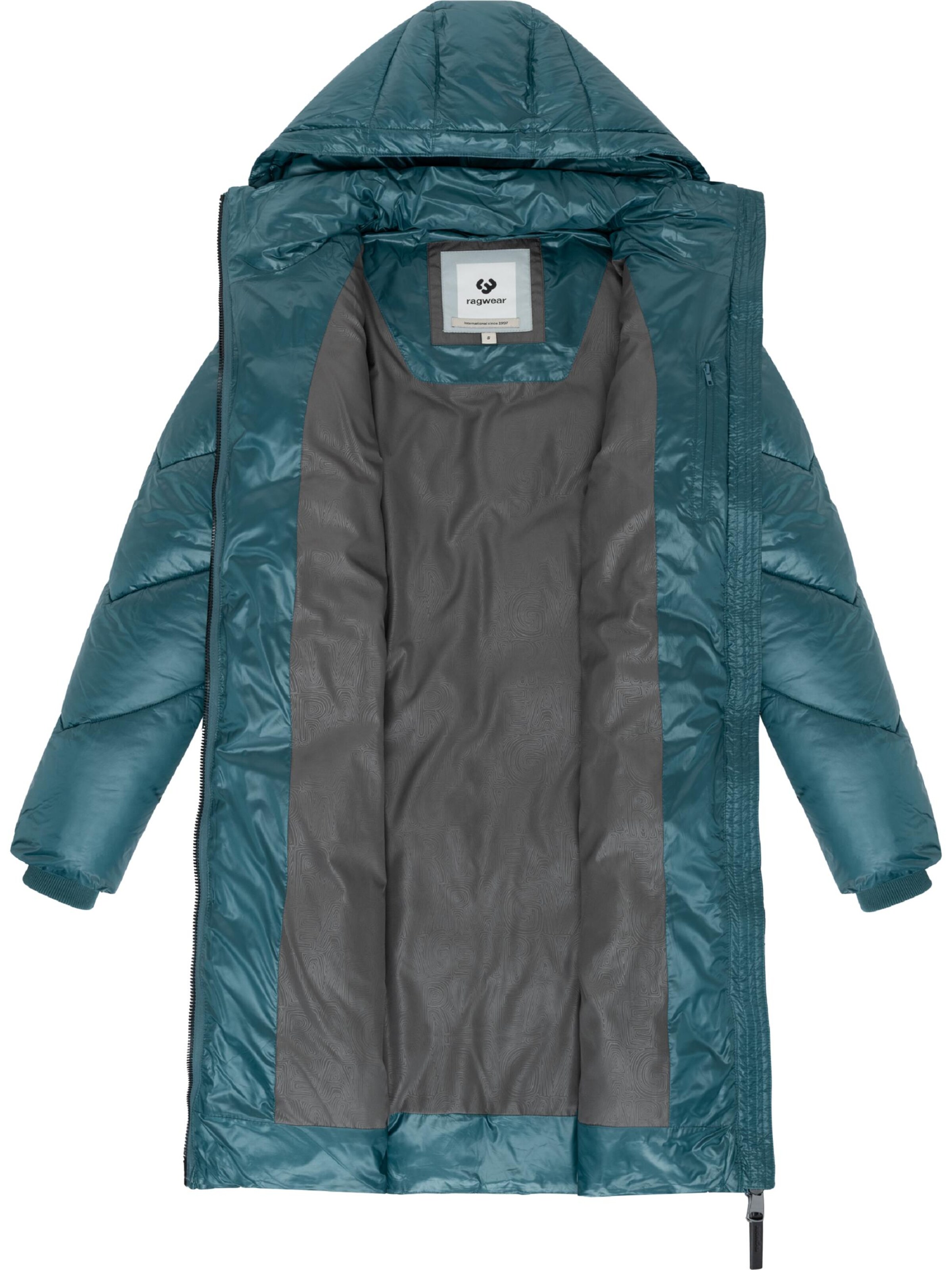 Ragwear Płaszcz zimowy 'Rebelka Youmodo' w kolorze zielony