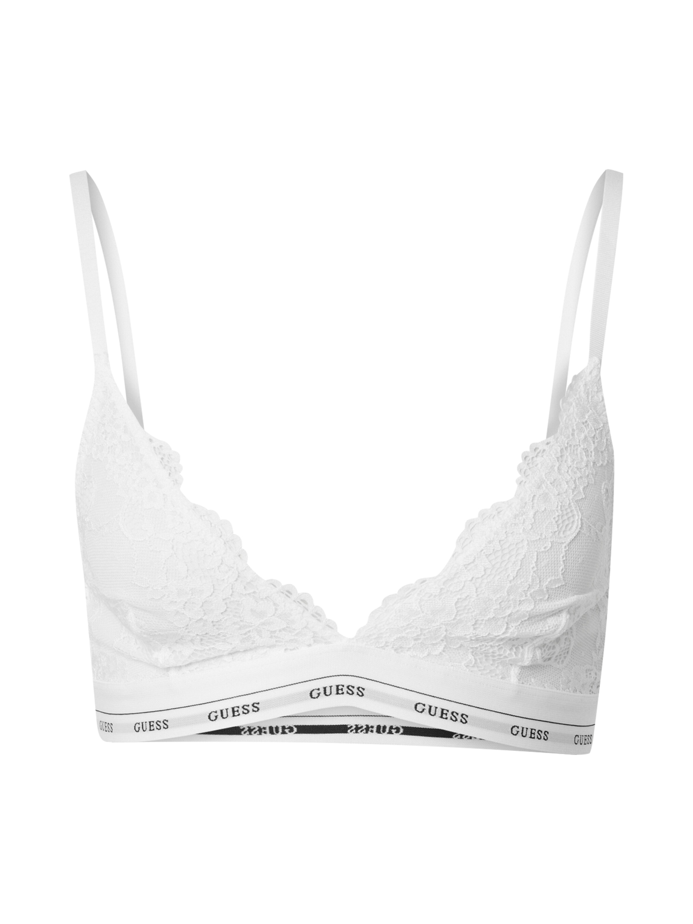 GUESS Бюстгальтер 'JANE' в Белый: спереди