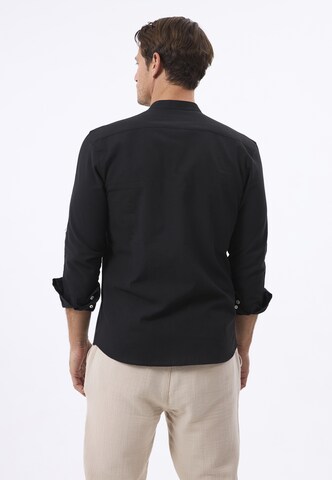 Felix Hardy Regular fit Button Up Shirt in Black