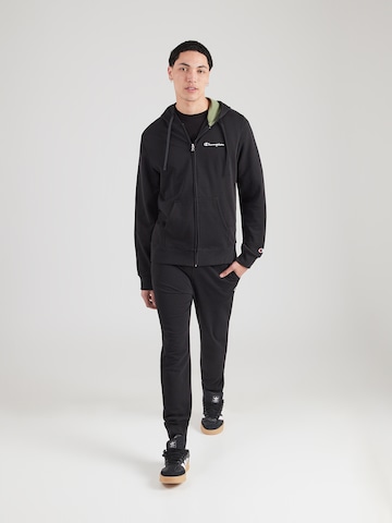 Champion Authentic Athletic Apparel - Fato de jogging em preto: frente