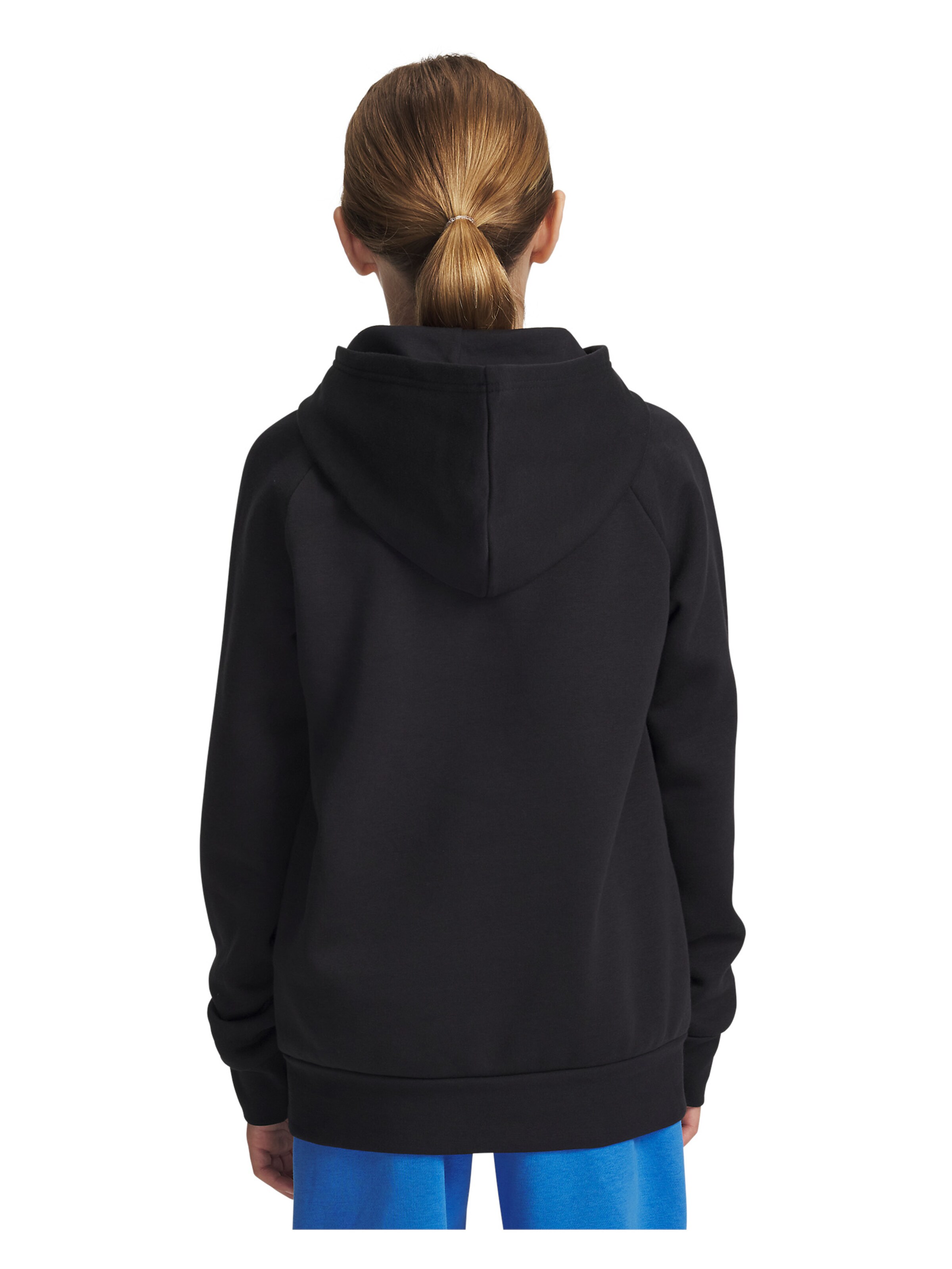 UNDER ARMOUR Sportief sweatshirt 'Rival' in Zwart