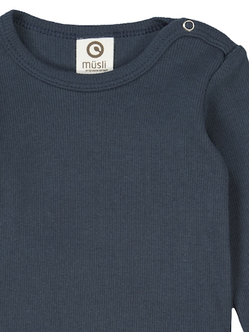 Barboteuse / body Müsli by GREEN COTTON en bleu