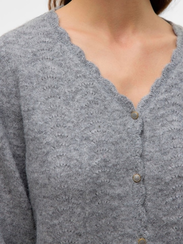 Cardigan 'JOHANNA' VERO MODA en gris