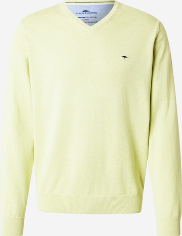 FYNCH-HATTON Svetr – zelená: přední strana