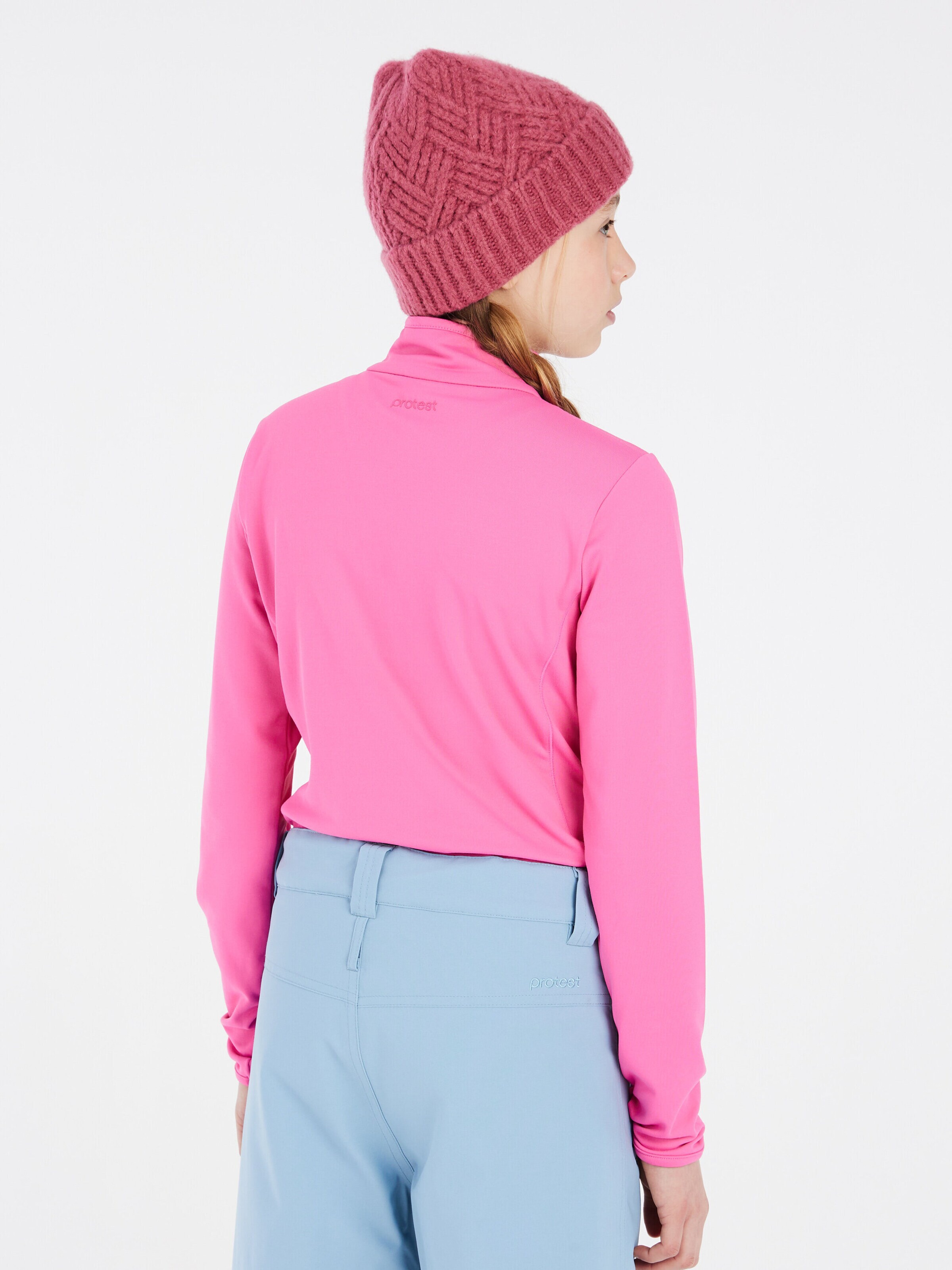 PROTEST Sportief sweatshirt 'REFABRIZOY JR' in Roze