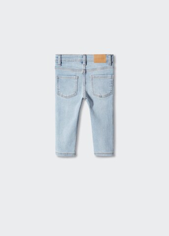 Regular Jeans 'Diego' de la MANGO KIDS pe albastru