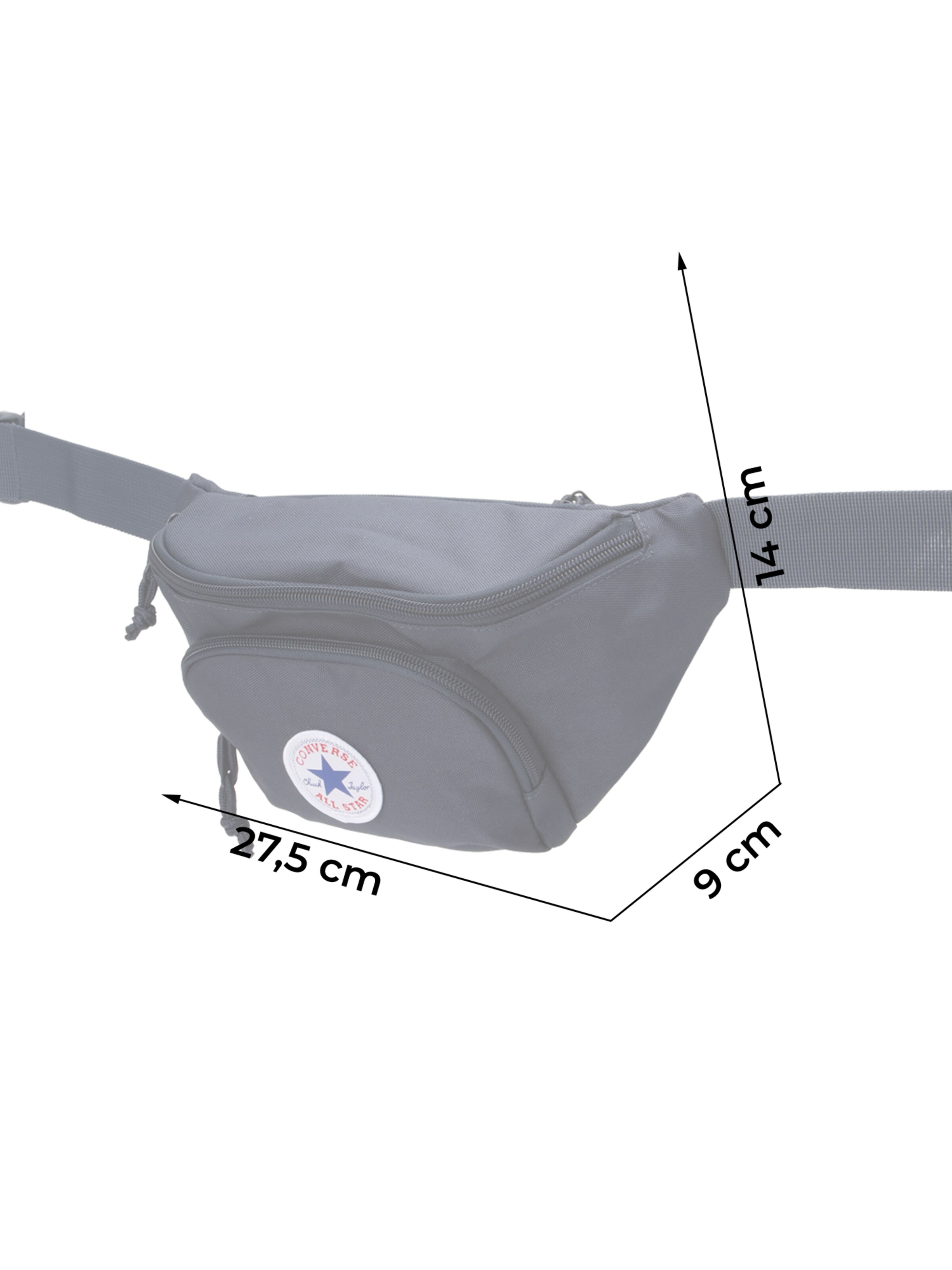 CONVERSE Övtáska 'GO 2' - kék