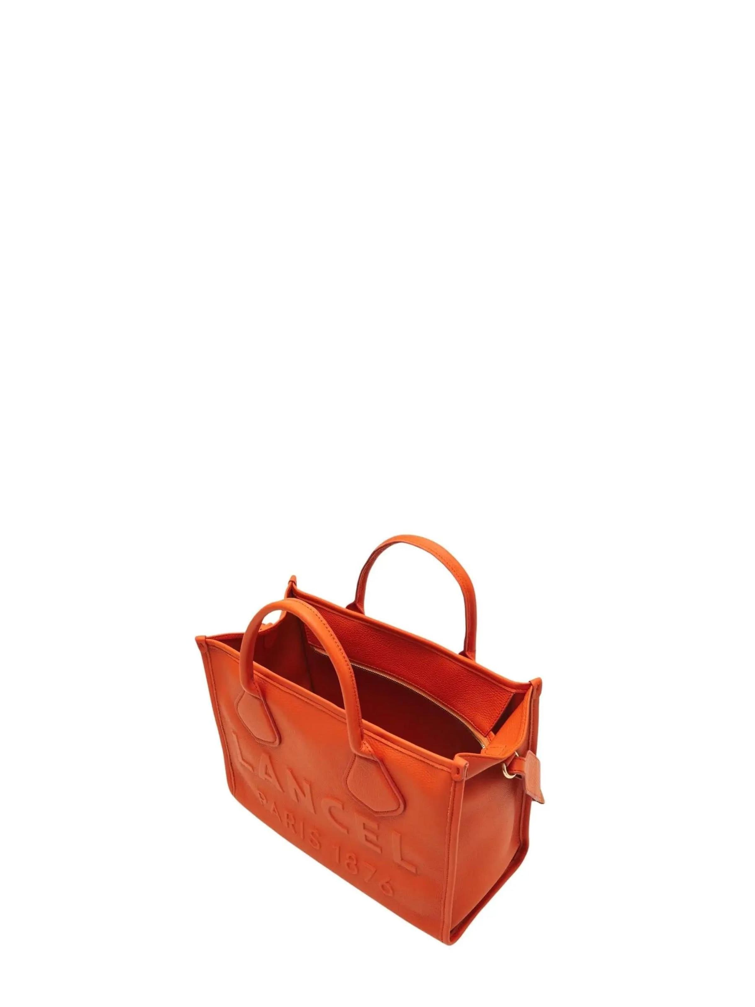 Cabas 'Cabas Jour' Lancel en rouge
