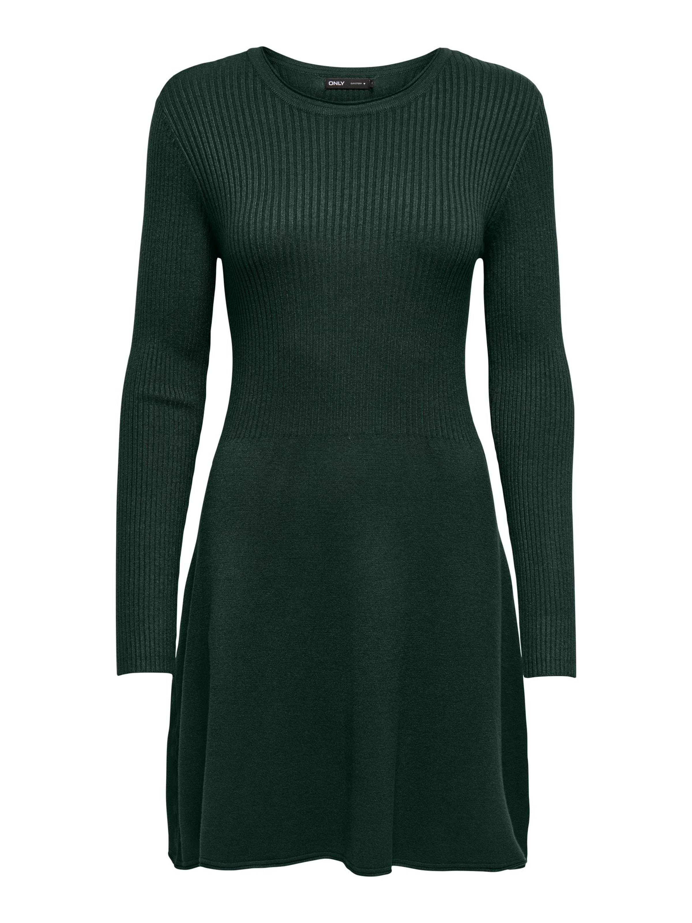 ONLY Pletené šaty 'ONLALMA' - Zelená: predná strana