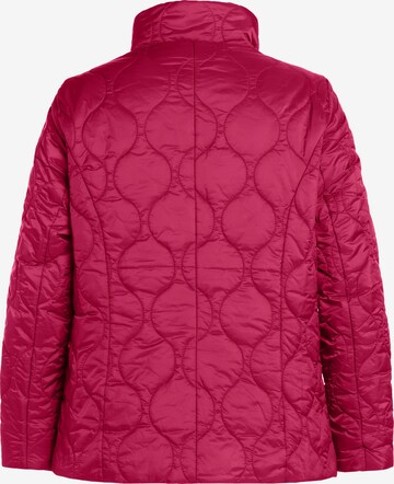 Ulla Popken Between-Season Jacket in Red