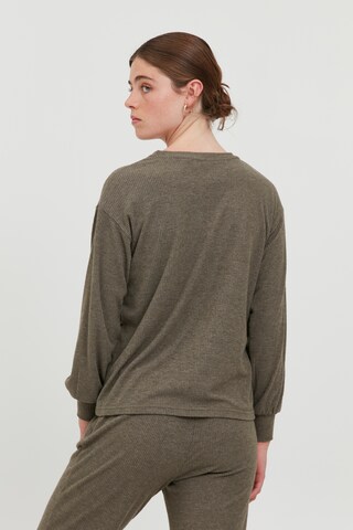 ICHI Sweatshirt 'KYLA ' in Grün