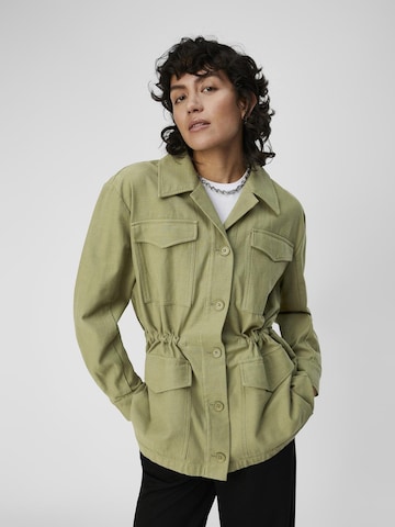 OBJECT Between-season jacket 'Stella' in Green: front