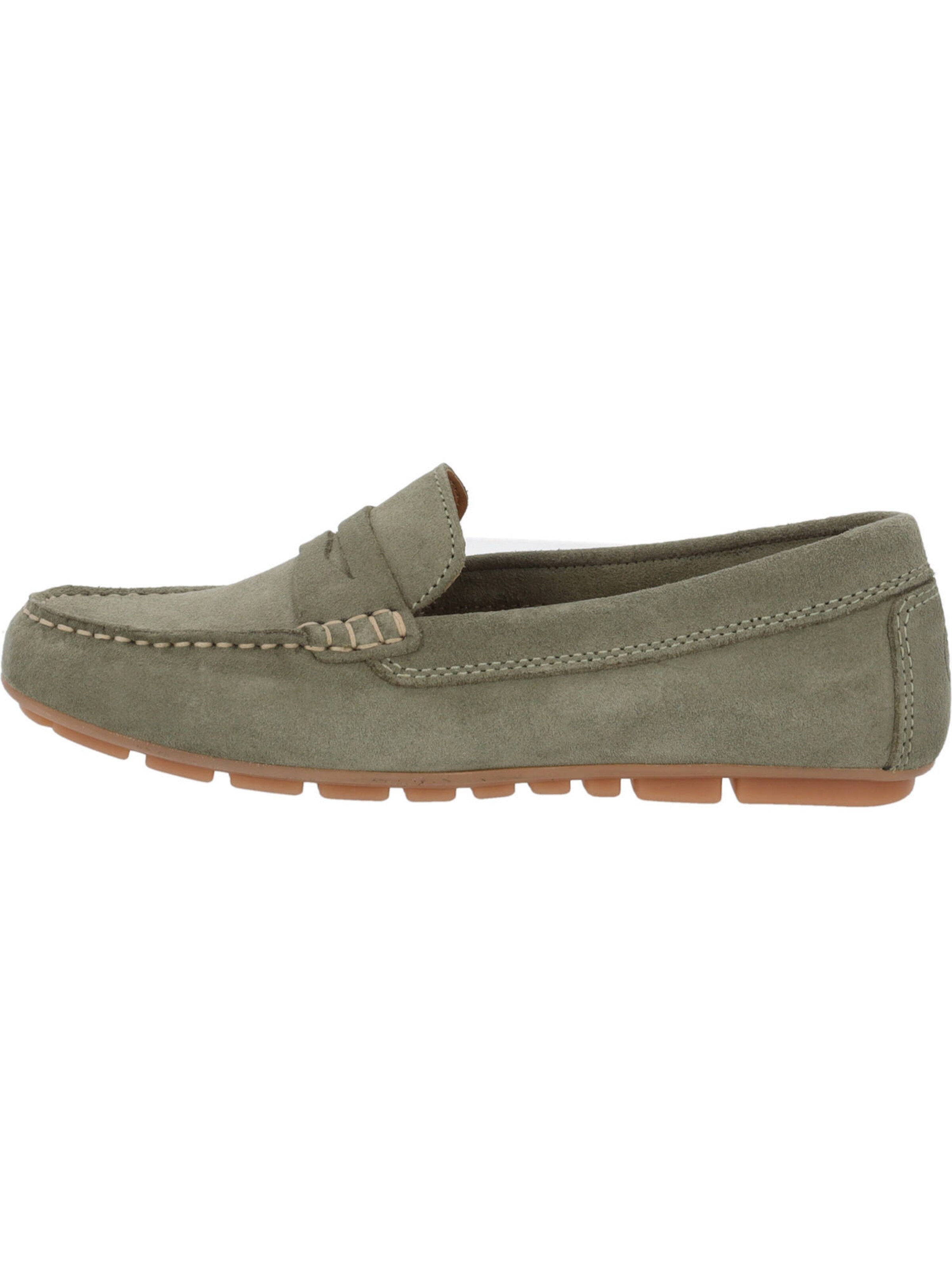 Palado Mocassins 'Hucor' in Groen: voorkant