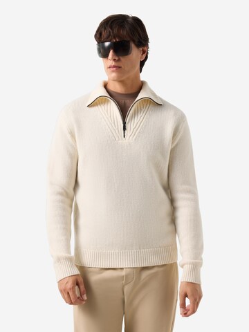 BOGNER Sweater 'Walter ' in White: front